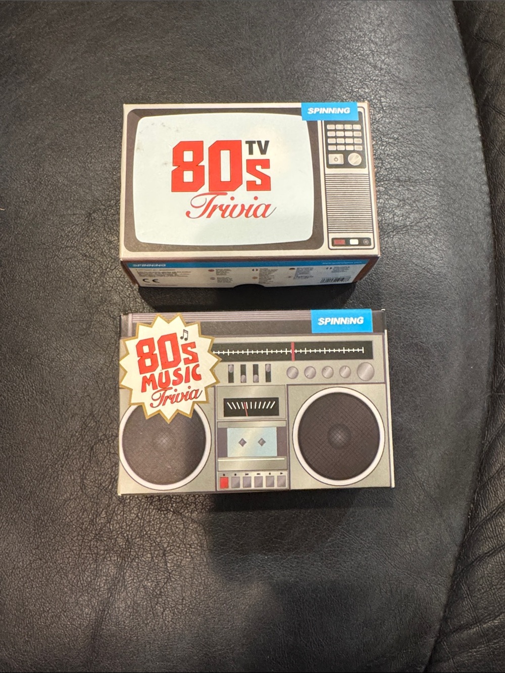 80s Music Trivia & 80’s TV Trivia Boombox Design